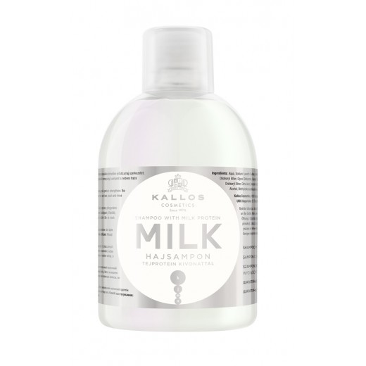 Kallos Milk sampon tejprotein kivonattal, 1 l