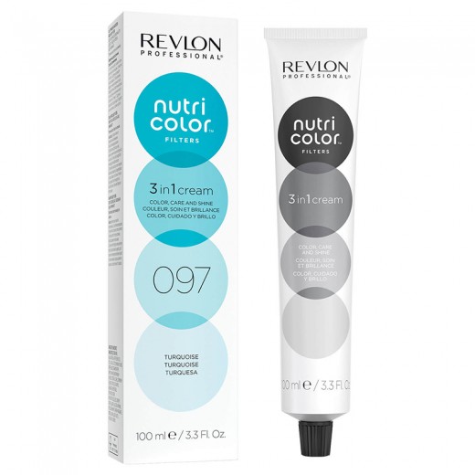 Revlon Nutri Color Creme színező hajpakolás 097 Türkiz, 100 ml