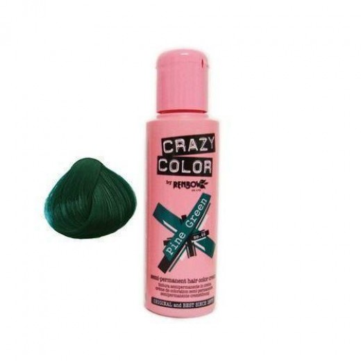 Crazy Color hajszínező krém 100 ml, 46 Pine Green