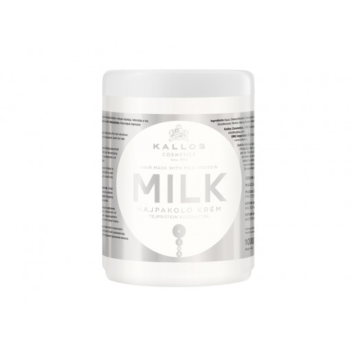 Kallos milk hajpakoló krém tejprotein kivonattal, 1 l